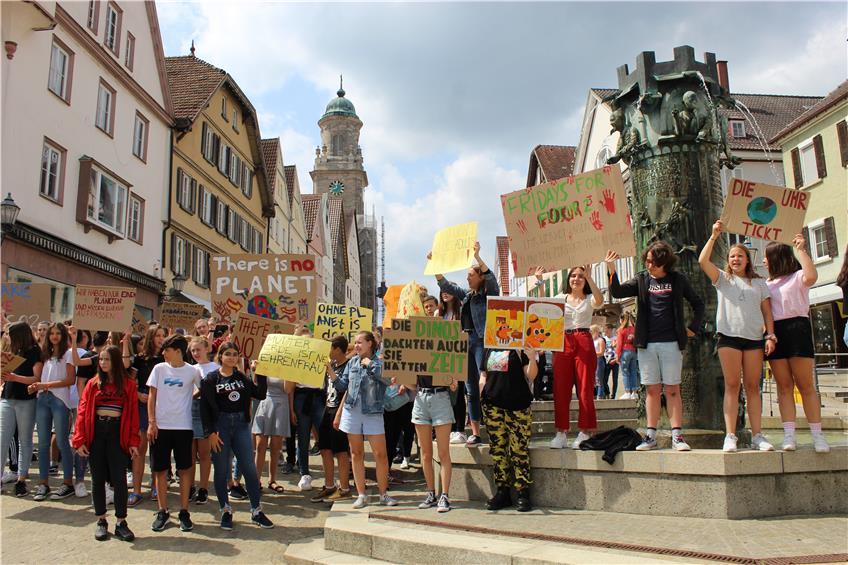 Die Fridays-for-Future-Bewegung ist jetzt auch in Hechingen angekommen