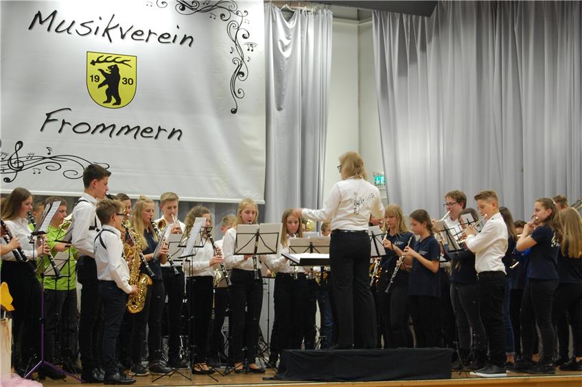 60 Jahre Jugendkapelle Frommern: Beim Konzert musizieren drei Jugendorchester gemeinsam