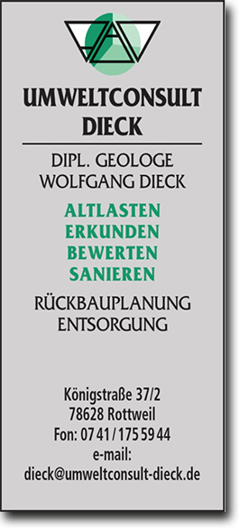Umweltconsult Dieck e.K. Dipl. Geol.