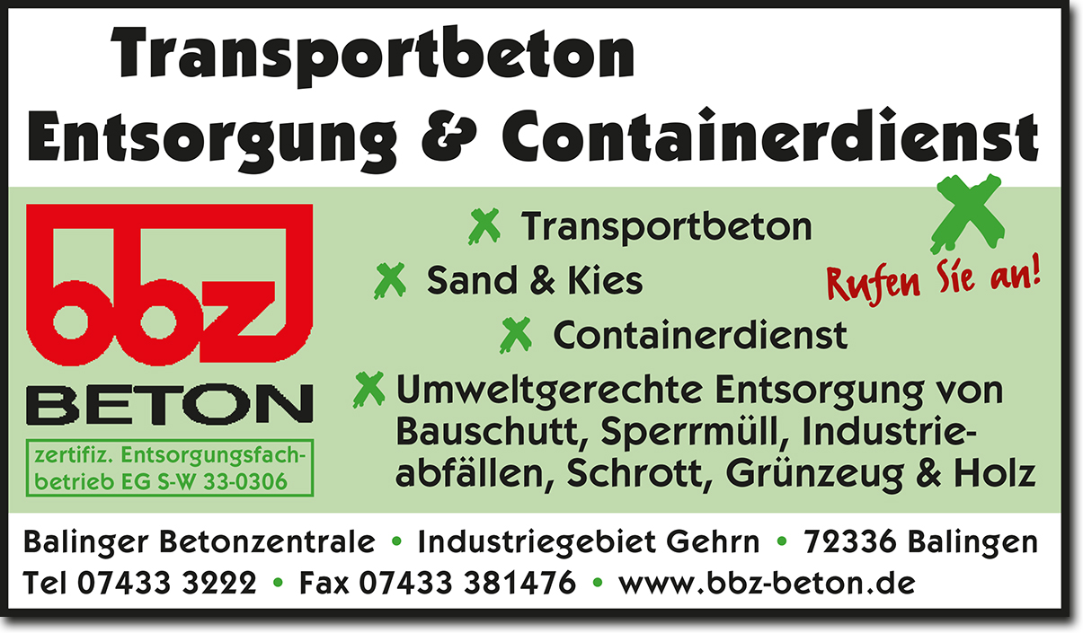 bbz Balinger Betonzentrale GmbH & Co. KG