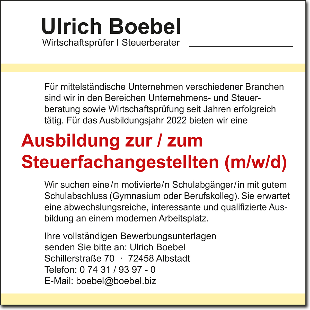 Ulrich Boebel