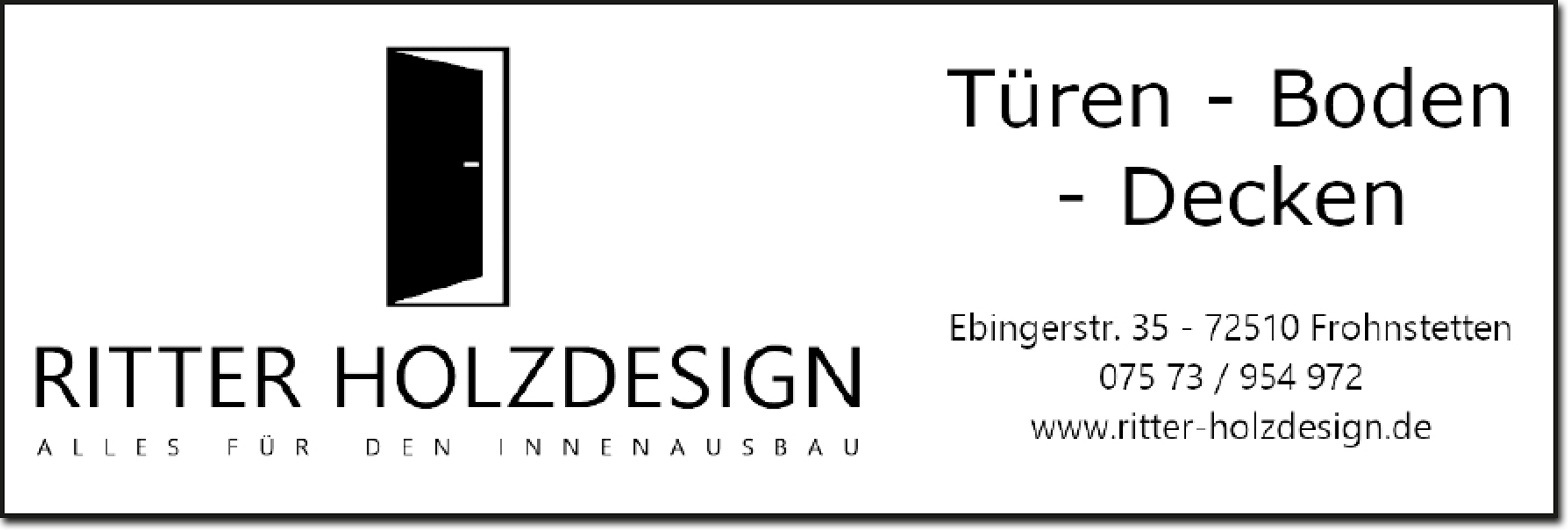 Ritter Holzdesign GmbH